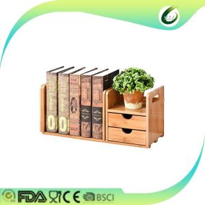 China bamboo 2-tier desk organizer wholesale