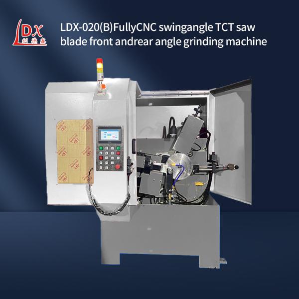 Quality LDX-020B Servo Feed Full CNC Circular Saw Blade Front And Rear Angle Grinder for sale