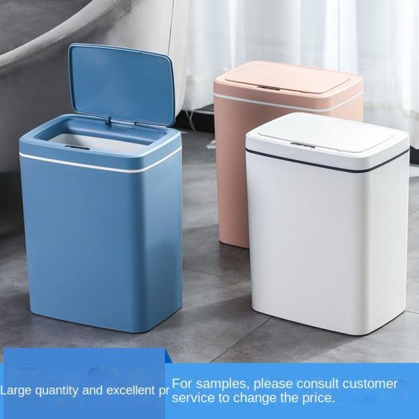 Wholesale Living Room Bathroom Kitchen Smart Trash Can Sensing Home Automatic Packing Bag Change