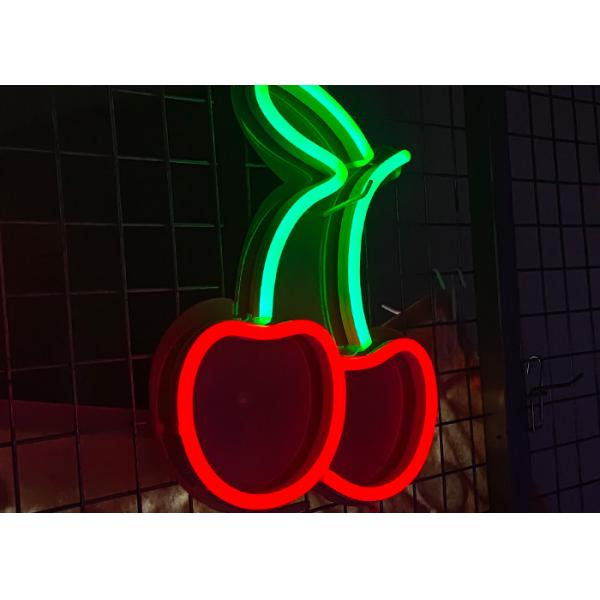 Cherry Led Neon Signs LED Illuminated Sign signage US/ UK/ AU/ EU Plug