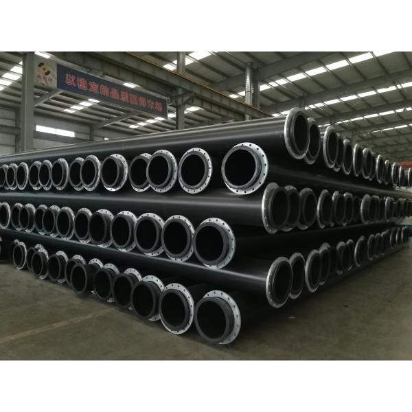 China Dredging Hdpe Pipe UHMWPE Plastic Polyethylene 710mm 0.8mpa wholesale
