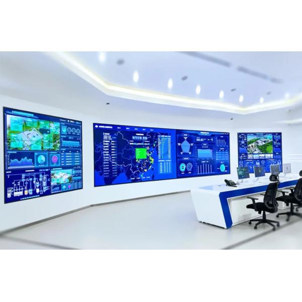 P1.25mm COB Indoor LED Video Wall for Micron-Level Distance Between LED Beads with COB Small-Pitch LED and Advanced Control Technology