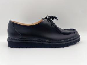 China Custom Black Flat Shoes Womens Waterproof Non Slip Work Shoes on sale