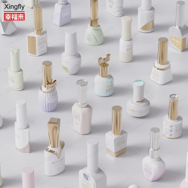 5ml 6ml 7ml 8ml 9ml 10ml 12ml 15ml Customizable LOGO Gel Nail Polish Glass Bottle