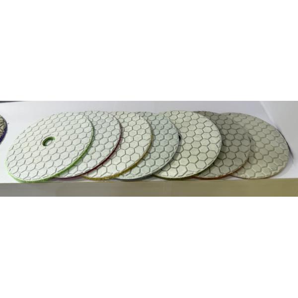 Dry Use Resin Flexible Polishing Pad For Marble Granite