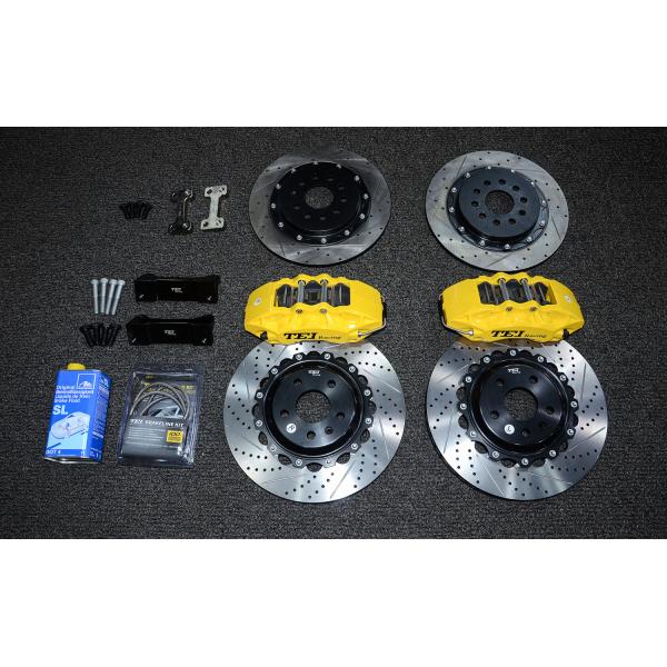 BBK For Audi A3 installed Big Brake Kits 6 Piston Calipers with 355*32mm rotor 18inch wheel P60S