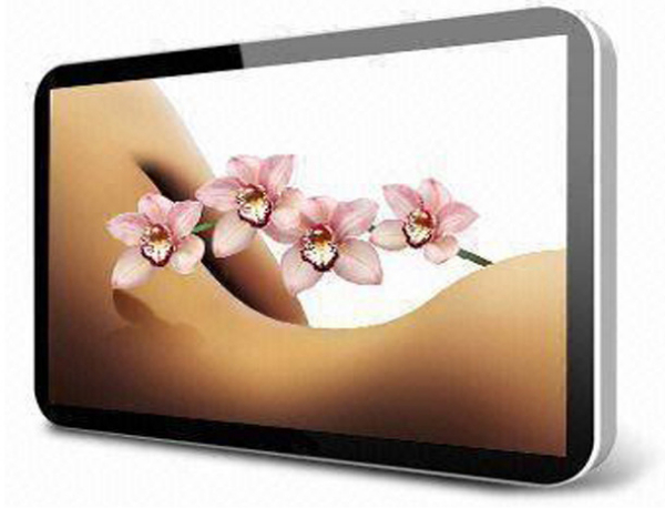 Multimedia LCD Signage Display DVD ASF WMV , Network Management System