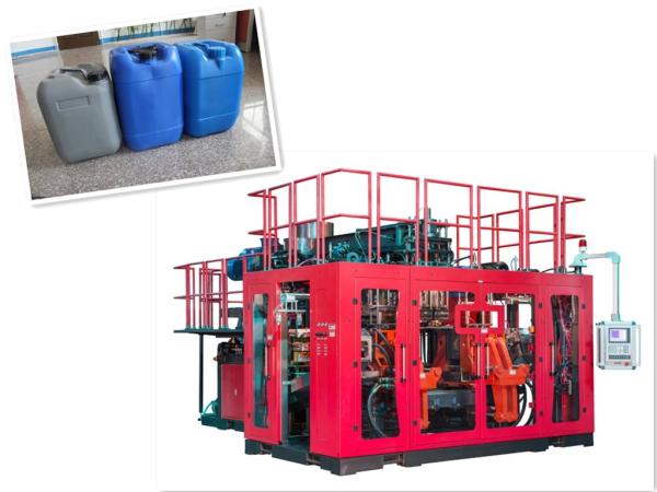 Quality three Layer chemical bottle Fully Automatic Blow Moulding Machine with virgin and recycle material for sale