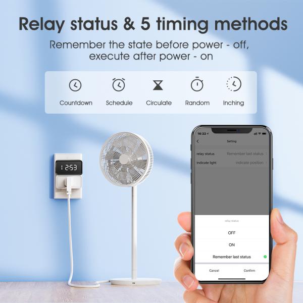 Tuya socket Power Monitor Plug APP Voice Works with Alexa Google Home Smart Type c WiFi RF433 Outlet Plug