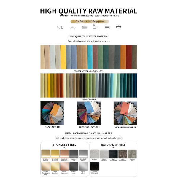 Personalized Italian Marble Long Dining Table With Gold Metal Legs