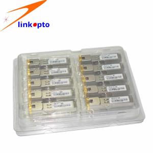 China Copper - T RJ45 Sfp Transceiver Connector , Ethernet Huawei Sfp Transceiver on sale