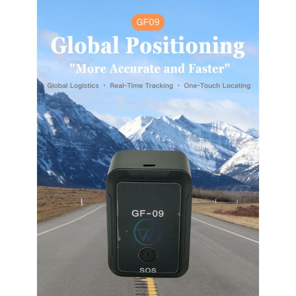 GF-09 2G Magnetic GPS Tracker GSM WiFi LBS Multi-mode Positioning For Vehicles Valuables Asset Children Elderly Individuals And Logistics Tracking