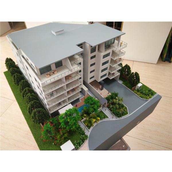 Handmade 3D Printed House Model , Display Use Plastic Architectural Model