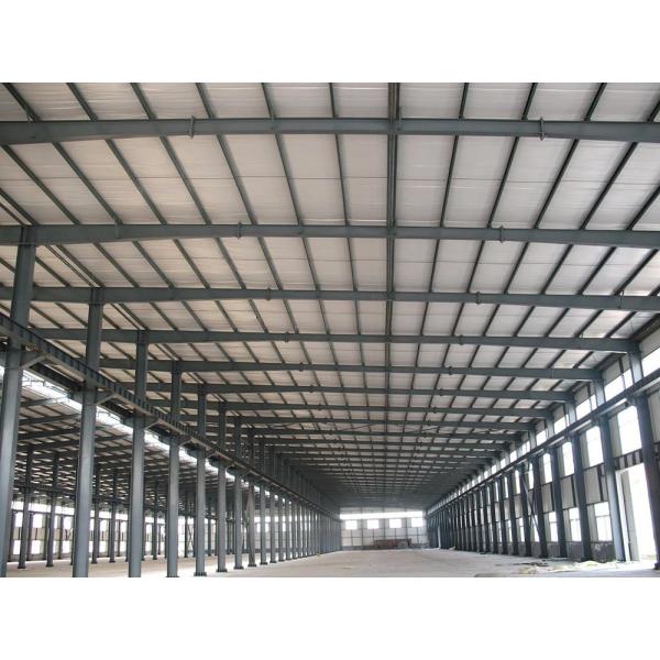 DIN Q235 Q345 Steel Building Workshop Design Layout