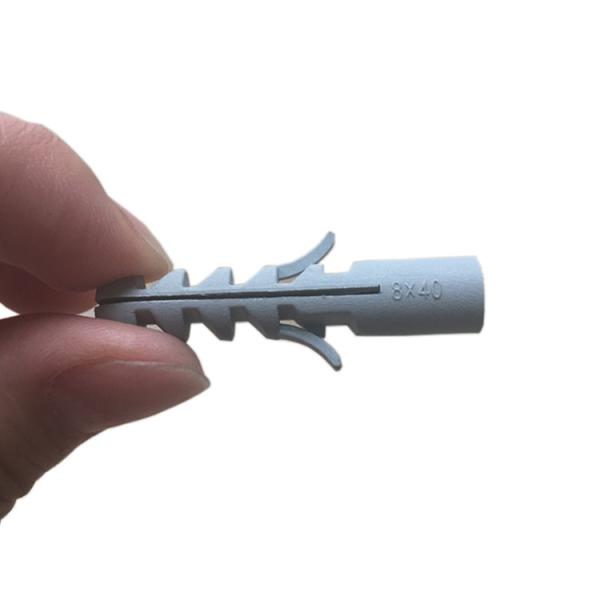 High Bearing Capacity Plastic Expansion Anchor Plastic Wall Inserts For Screws