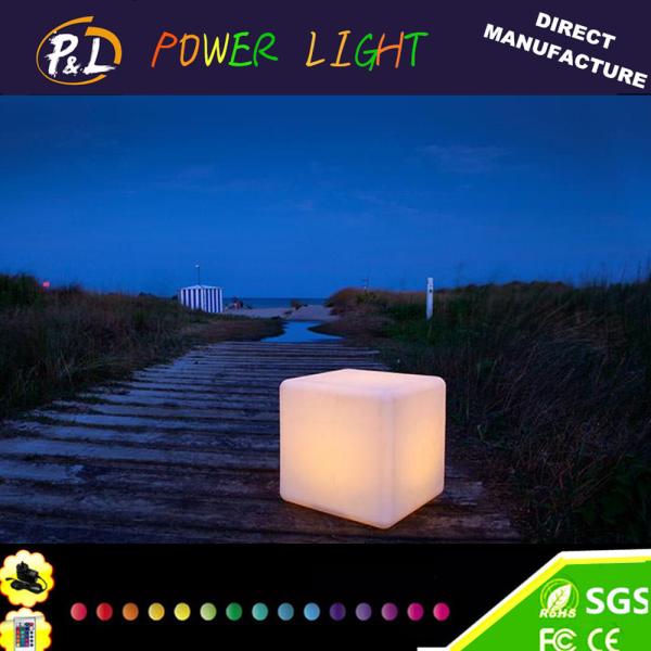 Quality Rechargeable RGB Bar Furniture Lighting LED Cube Seat for sale