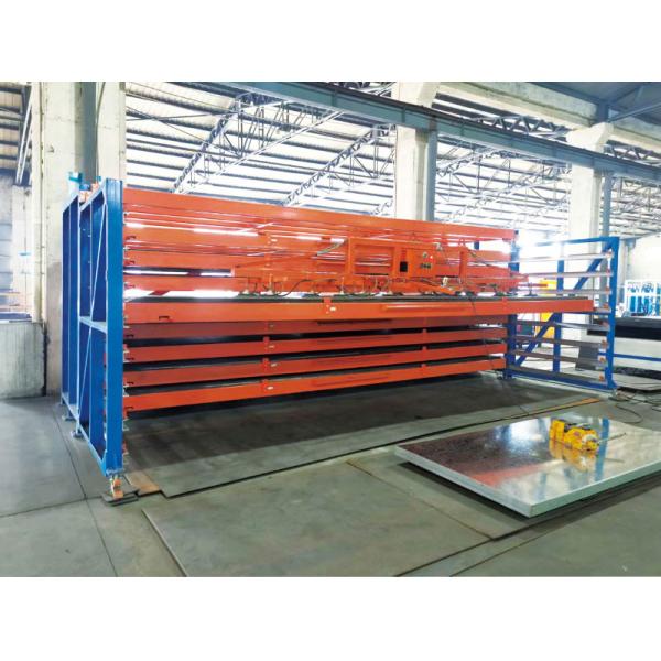 B39 Roll-Out Sheet Rack Drawer Racking Steel Plate Racking Heavy Duty Warehouse Storage Rack