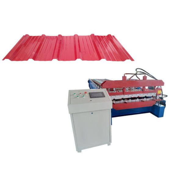 Automatic trapezoidal Iron Steel Roofing Sheet Metal Roll Forming Machines for philippines