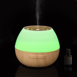 PP Material 300ML Wood Aromatherapy Diffuser For Air Humidifying