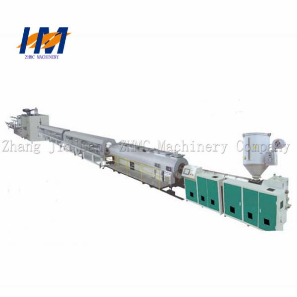 Quality High Capacity Plastic Pipe Extrusion Line , HDPE Pipe Extruder Machine for sale