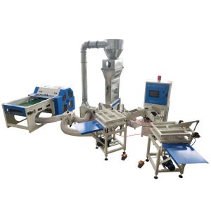 China Seat Sofa Upholstery Feather Cushion Filling Machine on sale