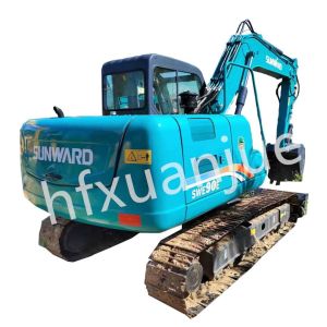 China SUNWARD 90E Used Crawler Excavator dealers 9rpm 9Ton wholesale