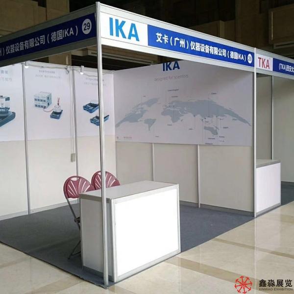 Counters of exhibition booth, counters for tradeshow stand, folding portable counter folded free of tool