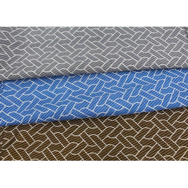 Warp Knitted Mattress Quilting Fabric Polyester Printed Customization