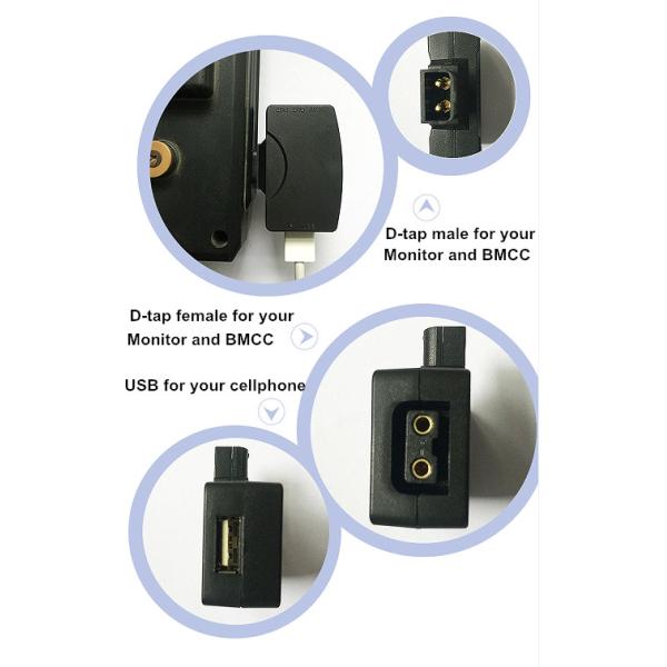 D-Tap To USB Converter Power Tap Male And Female To USB Connector D-USB