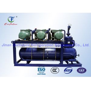 China Parallel Screw Refrigeration Compressor Unit 380V 3P 50Hz wholesale