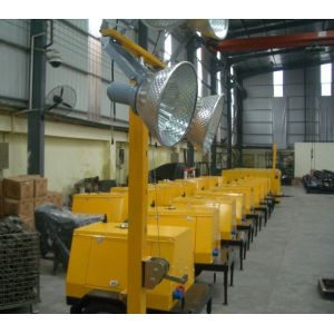 6kw Light Tower Generator Naturally Aspirated Lighting Generator