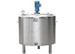Double Jacketed Stainless Steel Storage Tank , Stainless Steel Mixing Tank