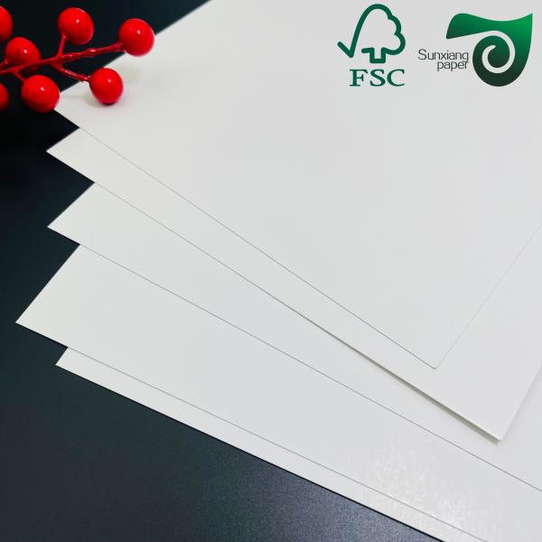 FSC 295gsm Smooth FBB SBS Paper Board C1S Ivory Board For Packaging