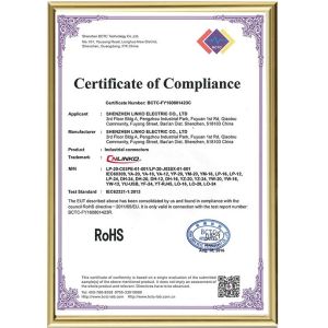 Shenzhen Connectorworld Technologies Co.Ltd. Certifications