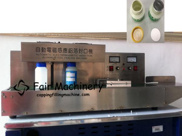 Quality 380V PLC Screw Capping Machine Automatic Induction Sealing 50B/Min for sale