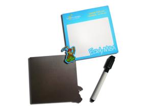 China Refrigerator Magnet 4 X 5.5'' Magnetic Dry Erase Board Mini Magnetic Whiteboard Retail Packaging Solutions wholesale