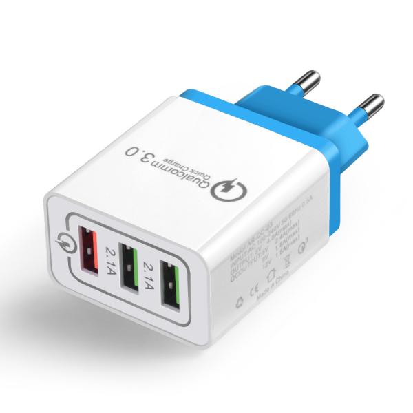 Quality 3 USB Output ROHS CCC 4.8A Universal USB Charger for sale
