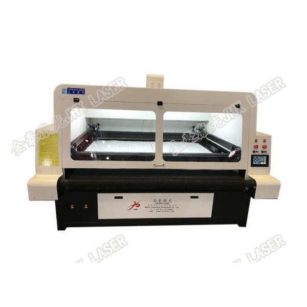 Double Heads Automatic Cloth Cutting Machine For Dye Sublimation Swimwear