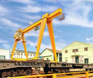 China A Frame 15T Single Girder Gantry Crane Electric Hoist Wireless Control wholesale