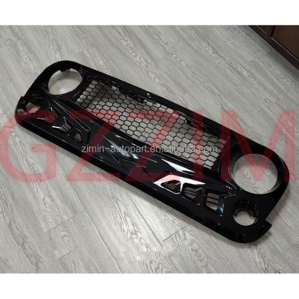 Auto Middle Grille For Jeep Horse Herder JK 2007 ABS Plastic Front Bumper Grille
