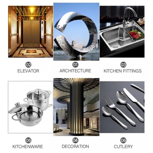 2B Stainless Steel Sheets ASME 6