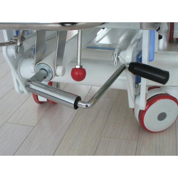 Alloy Aluminum Hospital Stretcher Trolley, Transfer Cart With Central Controlled Braking System ALS-ST009