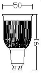 COB 7W,85RA LED Lamp,GU10 china led spotlight,