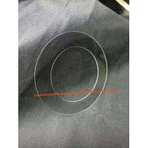 Inner Hexagon Dia 76.2mm Polish Sapphire Optical Windows