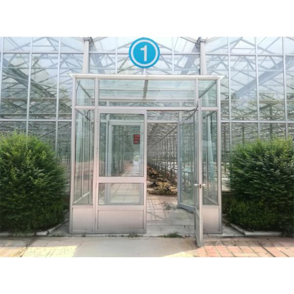 Multi Span Glass Greenhouse Agricultural Equipment for Vegetable Fruits and Flowers