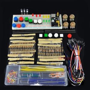 China DIY Starter Kit for Arduino 03 Electronics Fans Learning Parts Component Package with Breadboard Jumper Wires wholesale