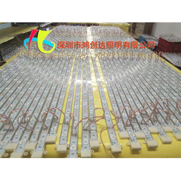 High Brightness Aluminum LED Strip Light Lens 12W 12V Rigid LED Strip Light