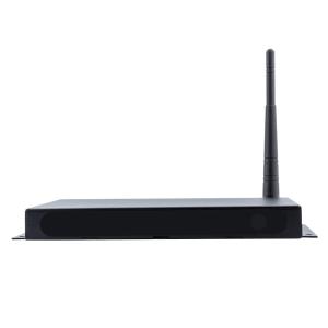 China Remote Control Android Media Player Box 3.5mm Headphone Jack Audio Out IR CMS on sale