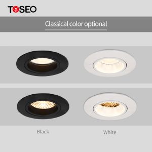 IP20 88mm Anti Glare Downlights Recessed Adjustable LED Spotlights