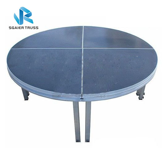 Folding Platform Sgaier Stage Equipment For Various Events Tuv Testing